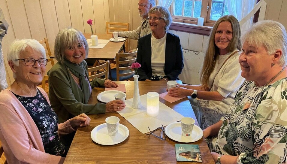 Og etterpå var det kaffehygge i Kyrkjestua.