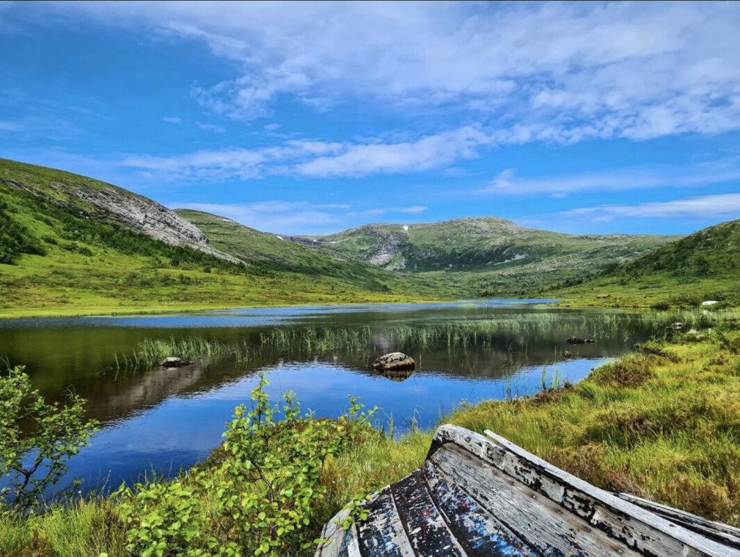 Fint oppe ved Vassdalsvatnet i Bæverdalen i dag 😍 Fint oppe ved Vassdalsvatnet i Bæverdalen i dag 😍