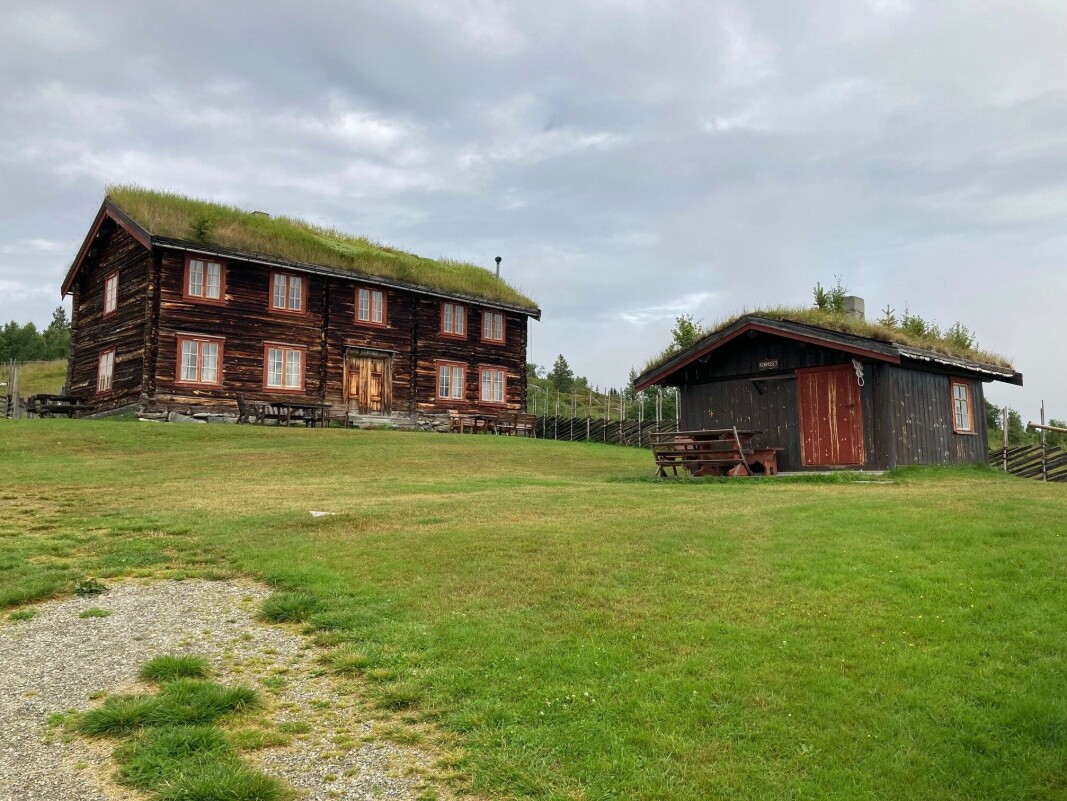 Startet turen fra Hæverfallsetra i Rennebu. Startet turen fra Hæverfallsetra i Rennebu.