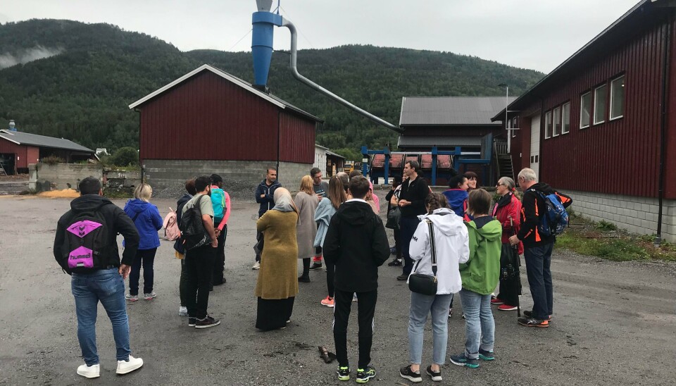 Omvisning på Bøfjord sag Omvisning på Bøfjord sag