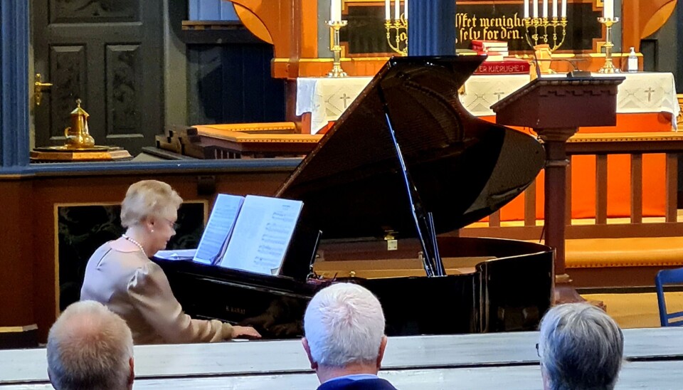 Pianisten Margaret Rensvik