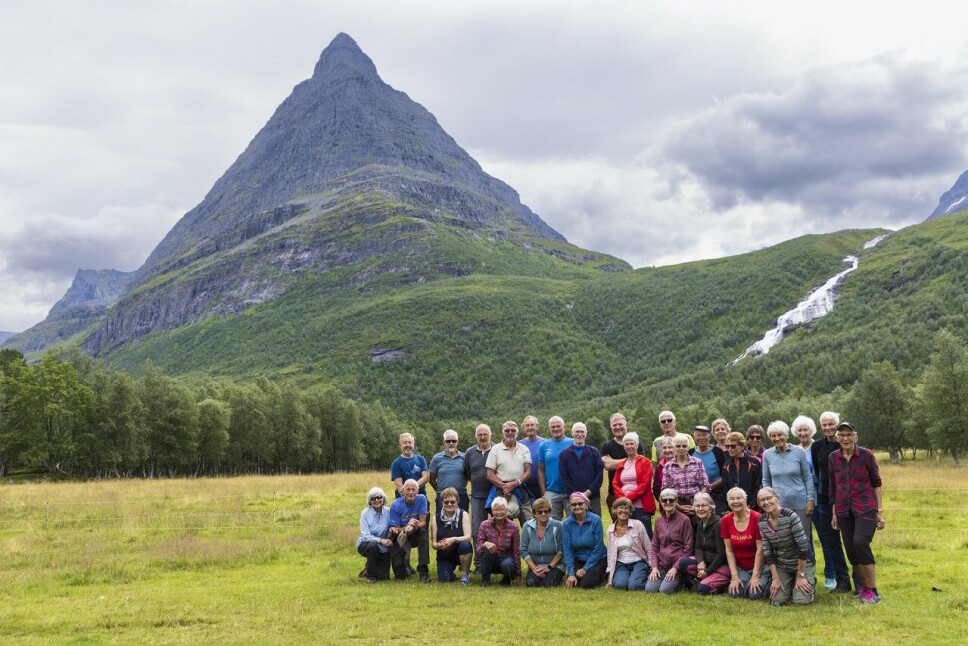 Fjellgruppa og setereigaren Eystein Opdøl
