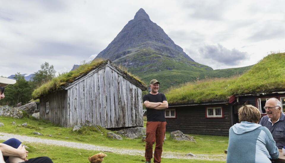 Eigaren Eystein Opdøl fortel godt og interessant