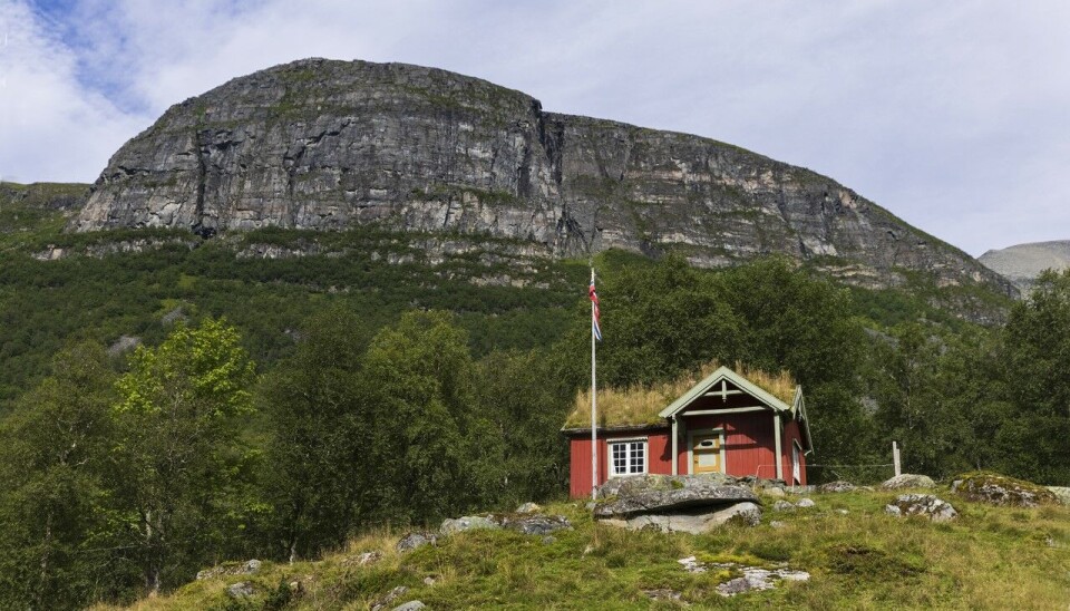 Renndølsetra har og ei gammal, lita og koseleg hytte