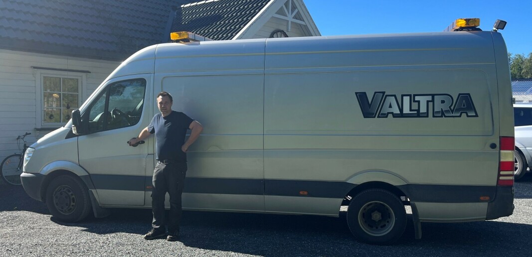 Vegard Nordlund legger ned verkstedet og begynner i ny jobb med Valtra support. Vegard Nordlund legger ned verkstedet og begynner i ny jobb med Valtra support.
