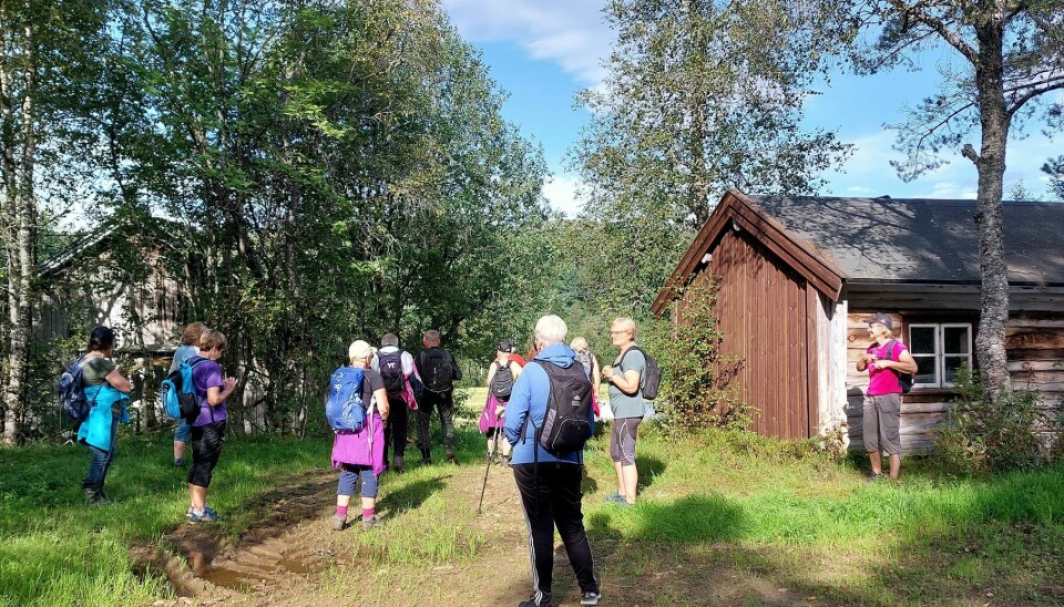 Her får vi litt innblikk i hvordan livet her var