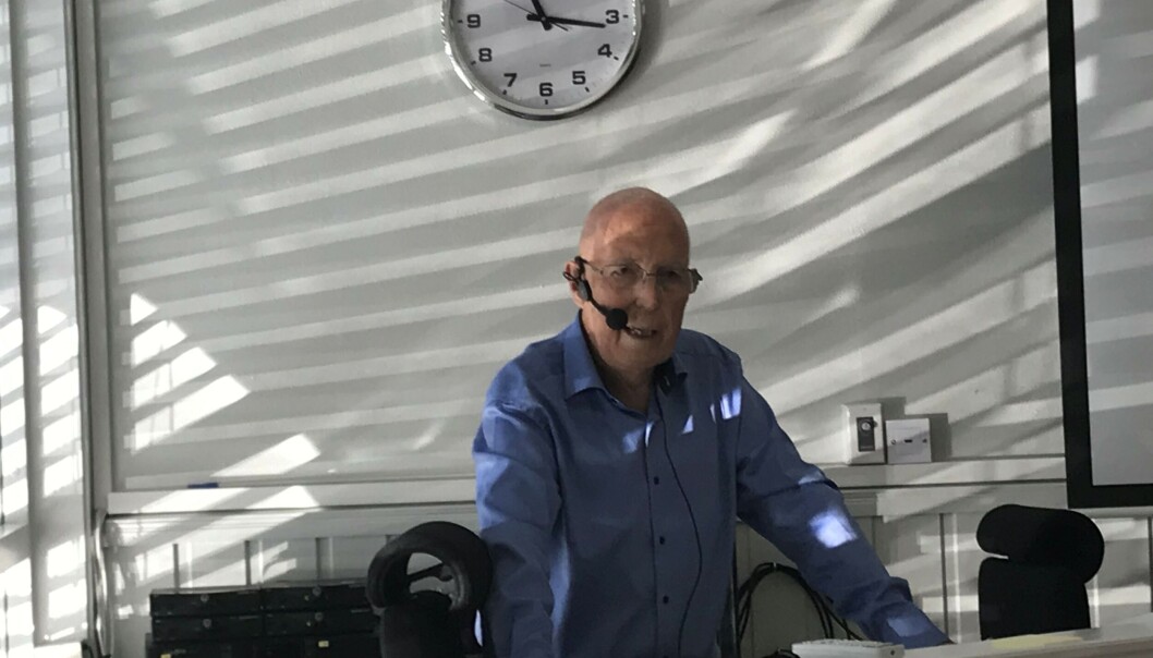 Trond Heggem fortalte fra barndoms- og ungdomstid, i Rindal og på Løkken. Trond Heggem fortalte fra barndoms- og ungdomstid, i Rindal og på Løkken.