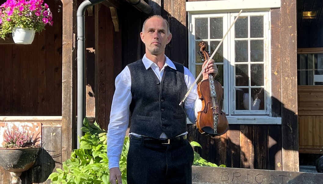 Torgeir Leivdal kunne by på både flott musikk og interessant fortelling. Torgeir Leivdal kunne by på både flott musikk og interessant fortelling.