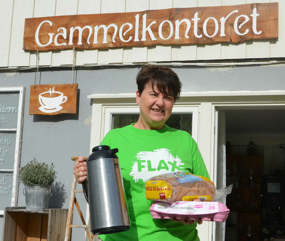 Mayse gler seg til å vise Merkurprogrammet i praksis på bua på Bølandet. Tek vi ikkje feil, blir det også kaffe – no helst med graut og bakels.