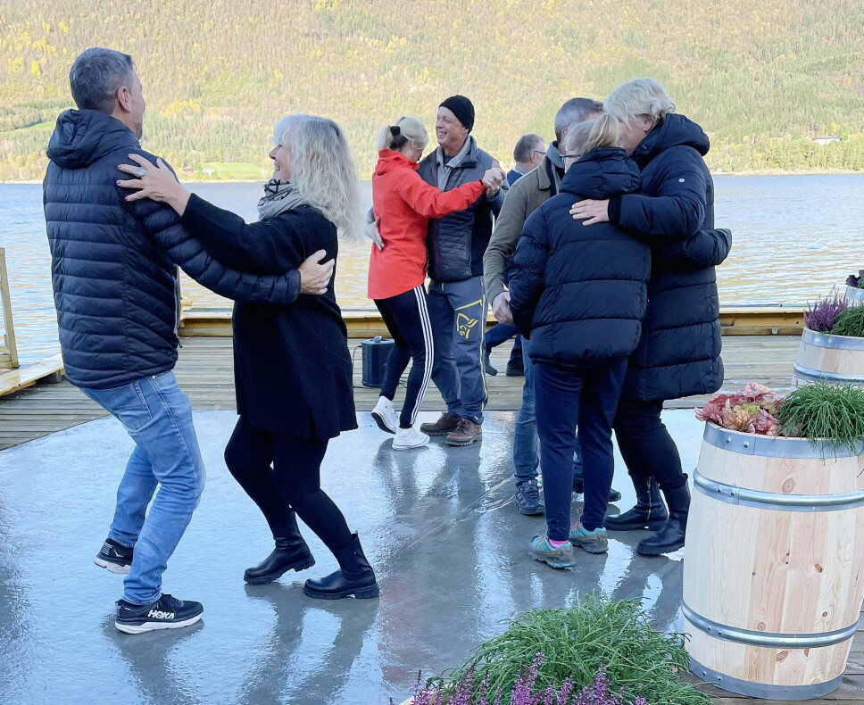 Og kaia er godt eigna også til bryggedans!
