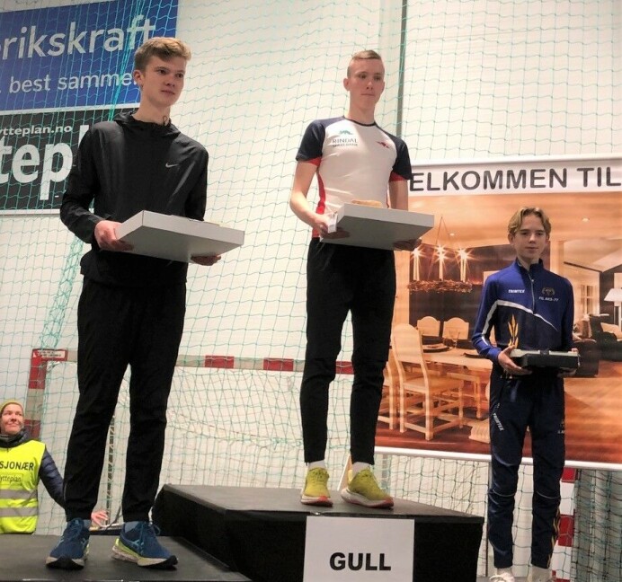 Magnus på pallen Magnus på pallen