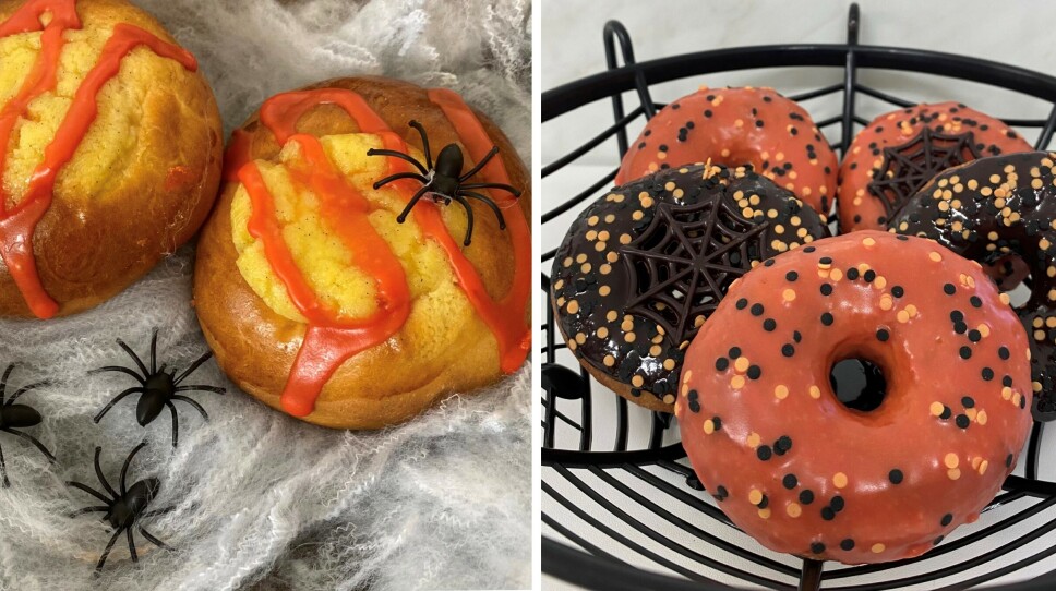 Halloween-utsalg på Lia gard