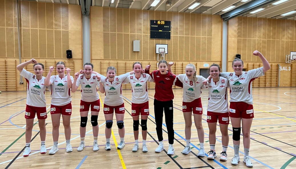 Nok en seier til Rindal J15 Nok en seier til Rindal J15