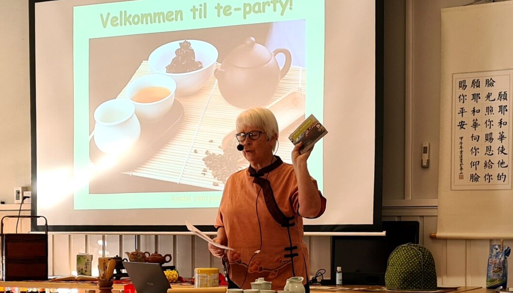 Anna Sæther, misjonær og te-elskar Anna Sæther, misjonær og te-elskar