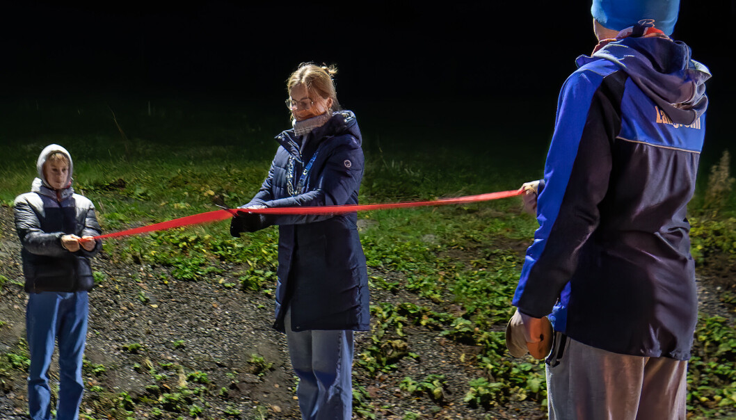Sindre Engset Sannes og Fredrik Settemsdal holdt snora for ordføreren. Sindre Engset Sannes og Fredrik Settemsdal holdt snora for ordføreren.