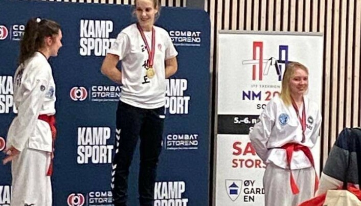 Karin Johnsgaard tok bronse i sparring Karin Johnsgaard tok bronse i sparring