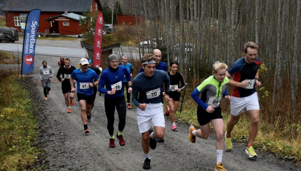 Løypetraseen starta ved Nordvik Forsamlingshus Løypetraseen starta ved Nordvik Forsamlingshus