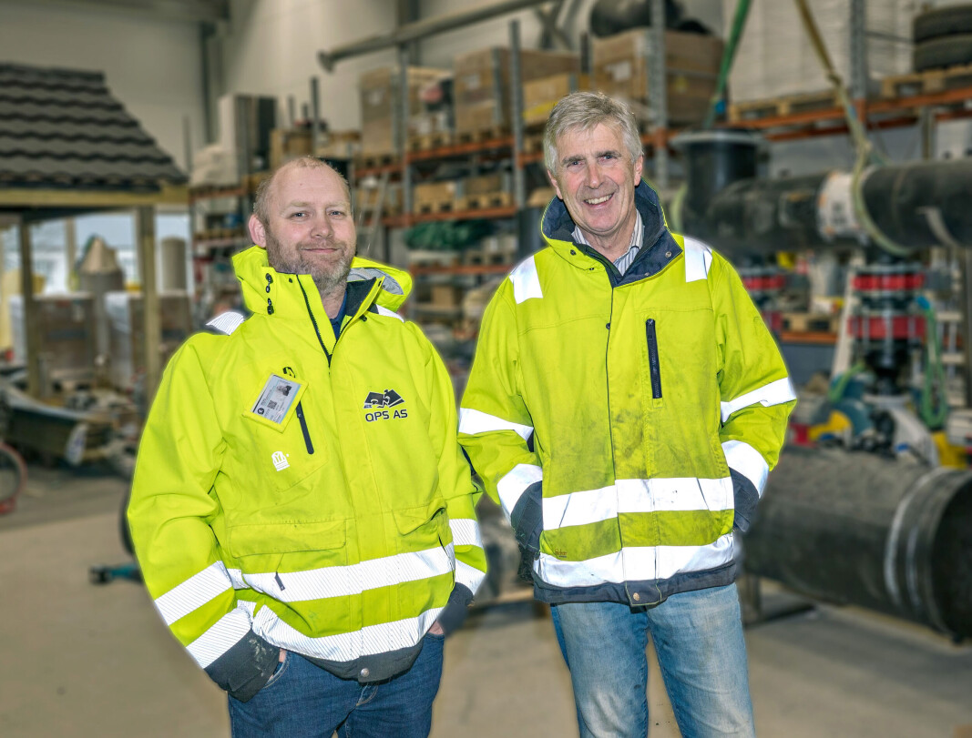 Roy Salminen (t.v.), daglig leder, og Arvid Engløkk, prosjektleder og gründer, QPS. Roy Salminen (t.v.), daglig leder, og Arvid Engløkk, prosjektleder og gründer, QPS.