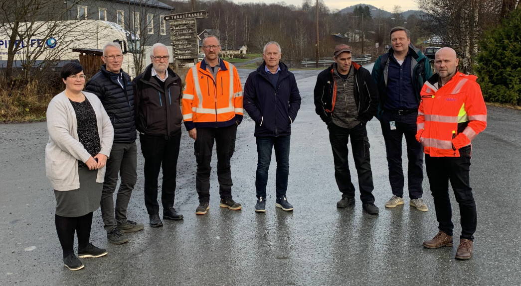 Befaring på fylkesvegene i Rindal: – De framtidige løsningene for fv65 ligger i Orkdalspakken