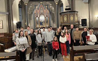 Unge talenter imponerte i Åsskard kirke