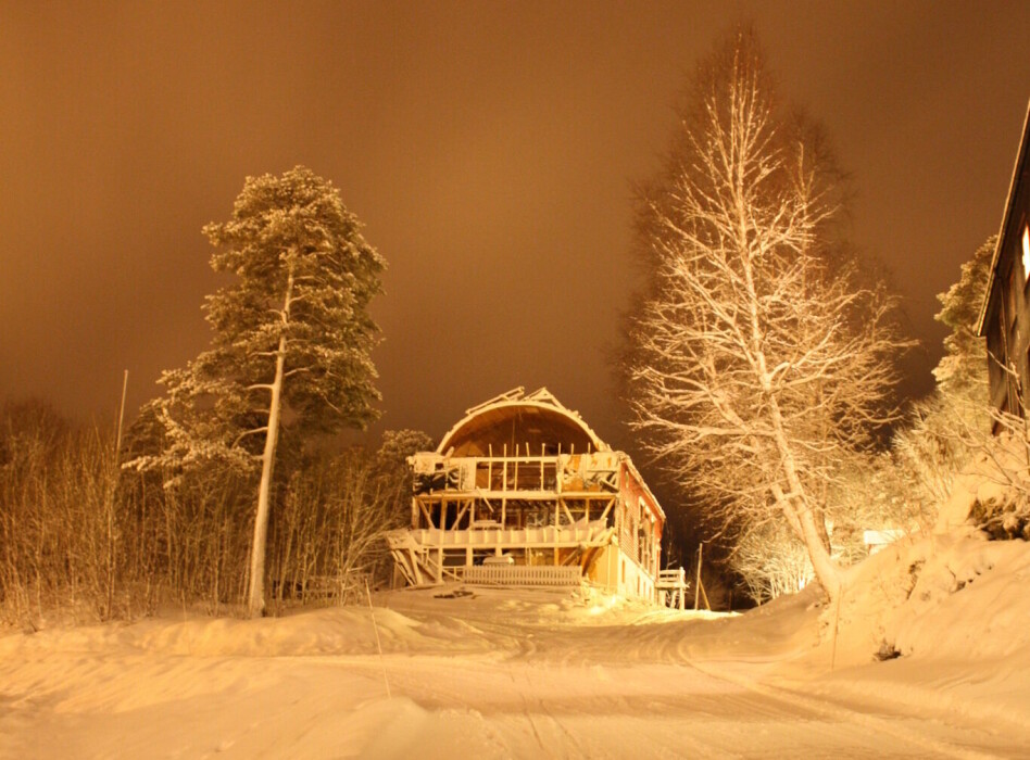 Trollheim under riving.