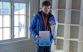Erik Kårvatn vart Norgesmeister i sprint