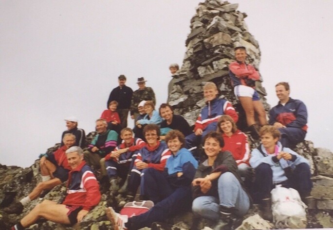 Lisbet Stenbro har sendt inn eit bilde frå ein fellestur til Innerdalstårnet først på 90-talet. Lisbet Stenbro har sendt inn eit bilde frå ein fellestur til Innerdalstårnet først på 90-talet.