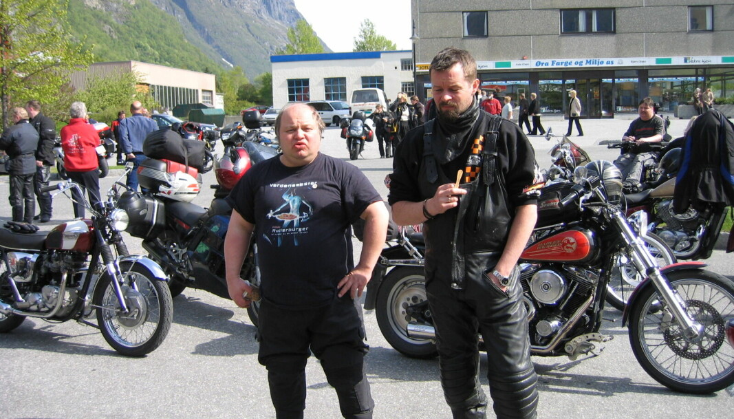 1 maggio 2004 Sunndal.  Anders Gassfand e Rolf Peter Halle.