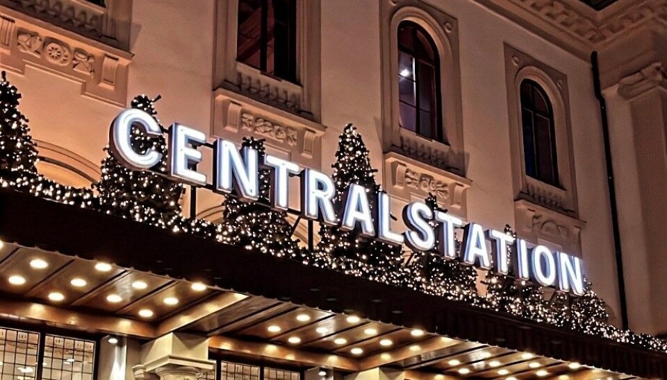 Stockholm Centralstation har pynta seg ekstra til advent.