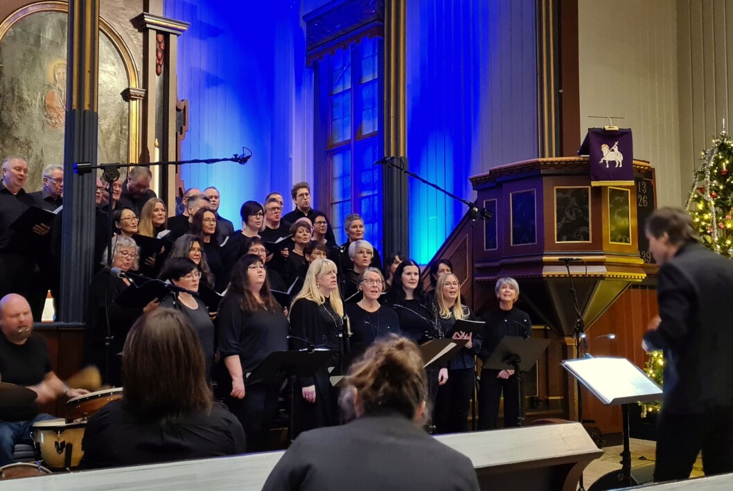 Kor Gøttj og Vox i Rindal kirke Kor Gøttj og Vox i Rindal kirke