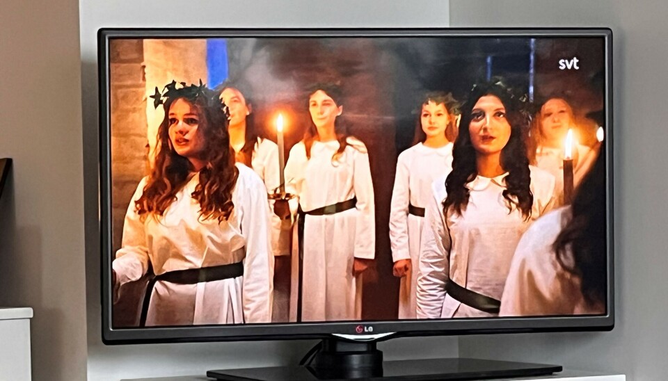 Morgonkaffen med Lucia-konsert vart ei storveies opplading til generalprøve.