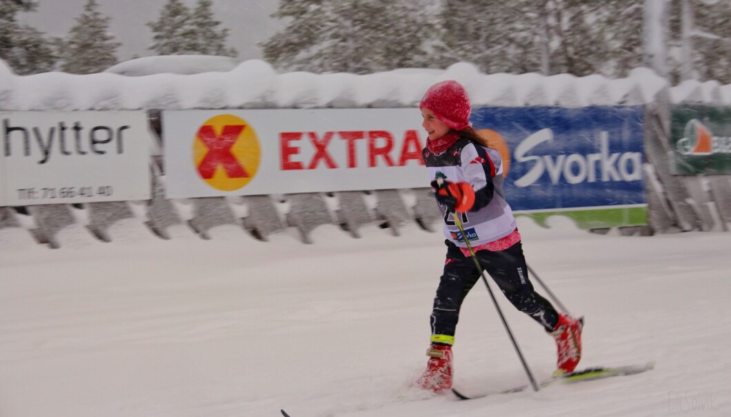 Ada Hyldbakk Solvik, Rindal IL, i klassen J 8 år. Ada Hyldbakk Solvik, Rindal IL, i klassen J 8 år.
