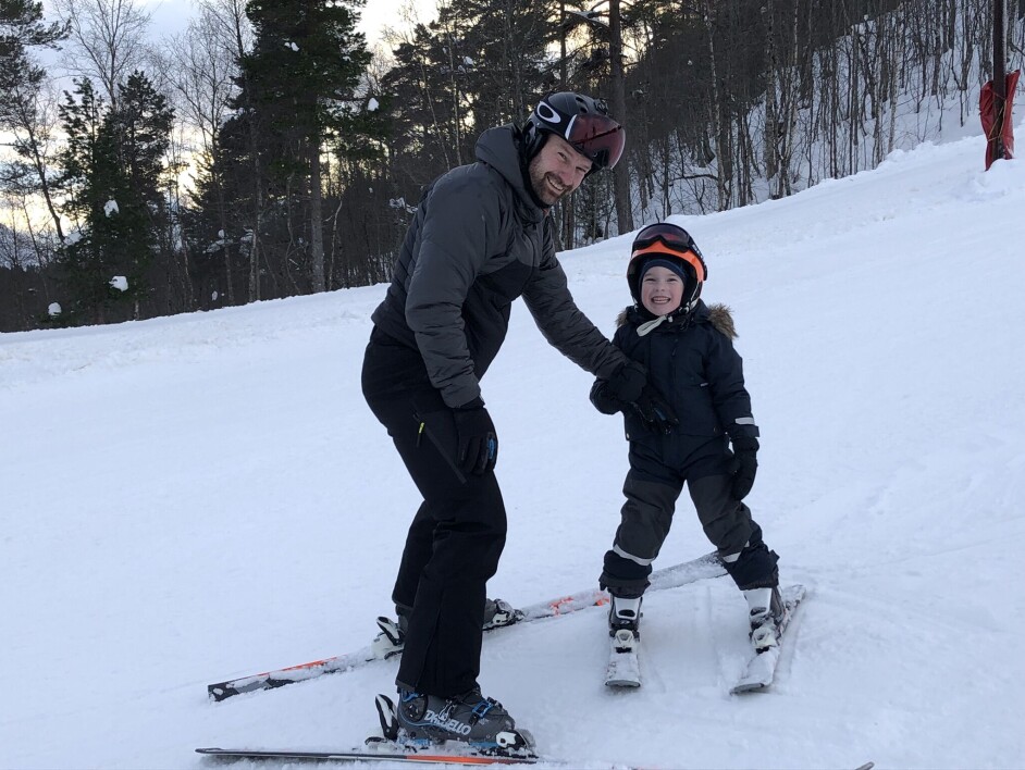 Perfekt preppa, herleg pudder og mykje glade folk i bakken