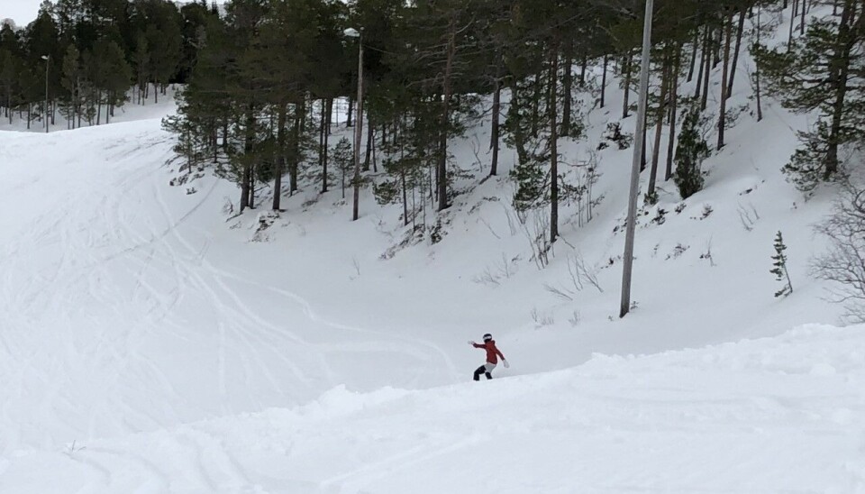 Perfekt preppa, herleg pudder og mykje glade folk i bakken