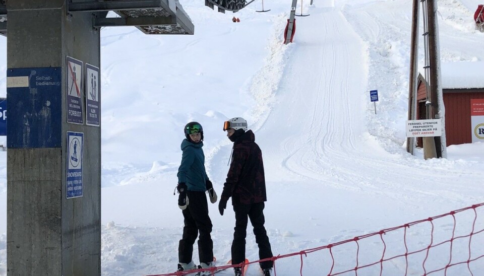 Fredrik og Birk vart først opp i år.