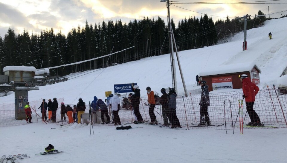 Det vart folksomt etter kvart.