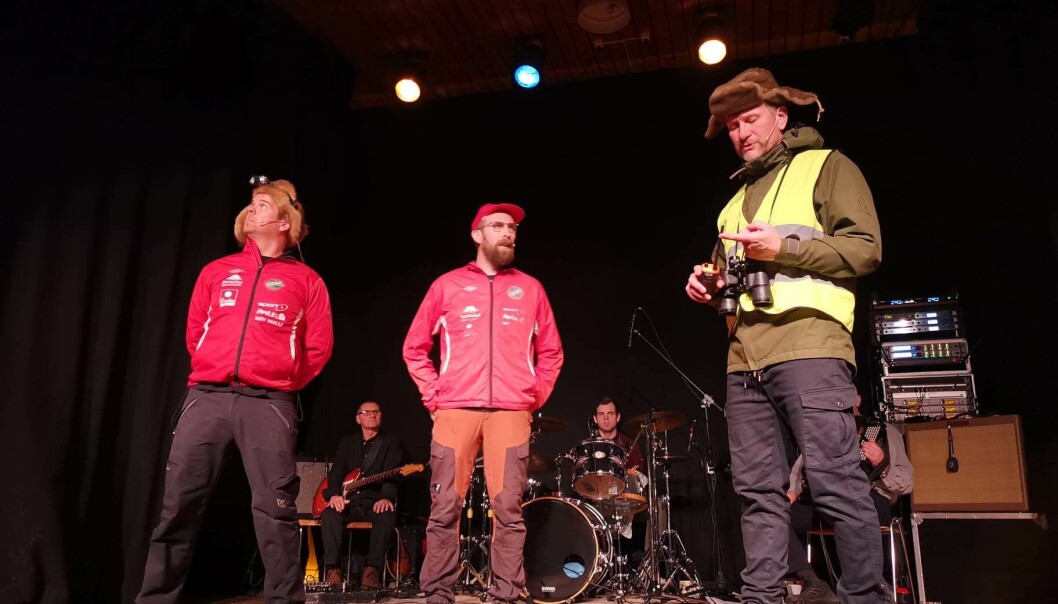 Leiteaksjon der den sakna leita etter seg sjøl. Leiteaksjon der den sakna leita etter seg sjøl.