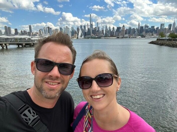 Jon Inge Ringsby og kona Lise-Beate Ringsby er begge ein del av Sjømannskirka i New York. Jon Inge Ringsby og kona Lise-Beate Ringsby er begge ein del av Sjømannskirka i New York.