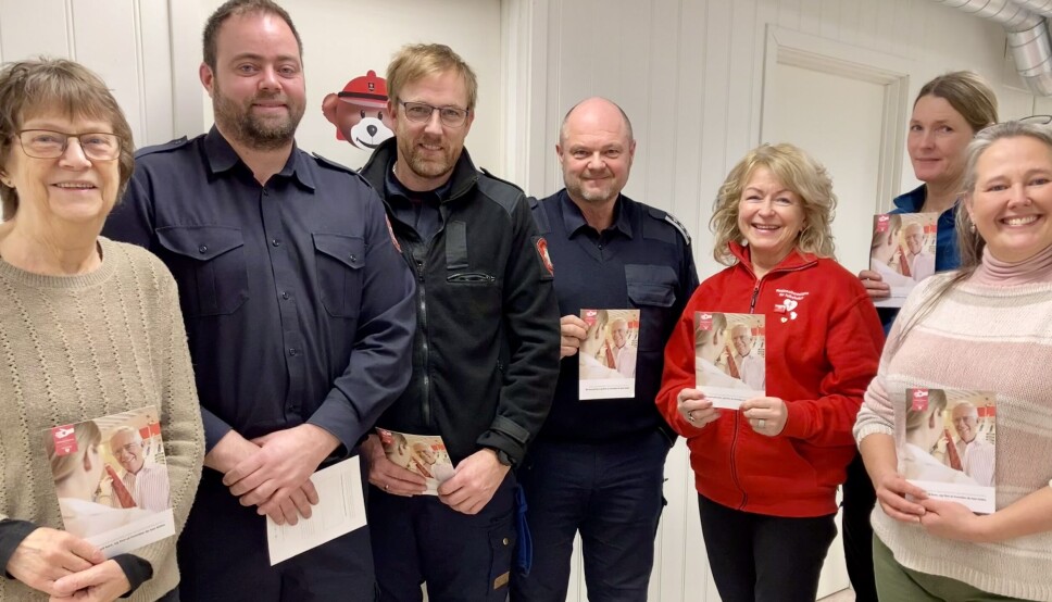 Engasjerte folk! Fra venstre: Eva Sande, Reidar Rudolfsen, Hans Christian Hårstad, Tor Arne Moen, Liv Botten, Vibeke Wårvik og Annett Ranes.