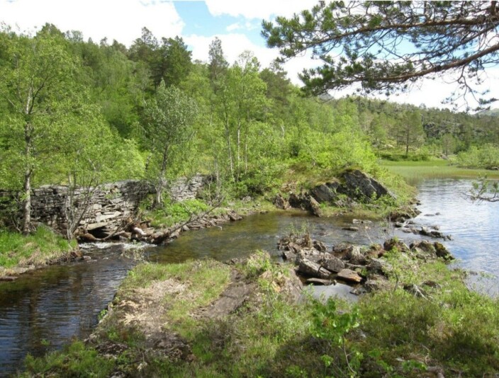 Setergrytå inntak Grytvatnet, Surnadal. Setergrytå inntak Grytvatnet, Surnadal.