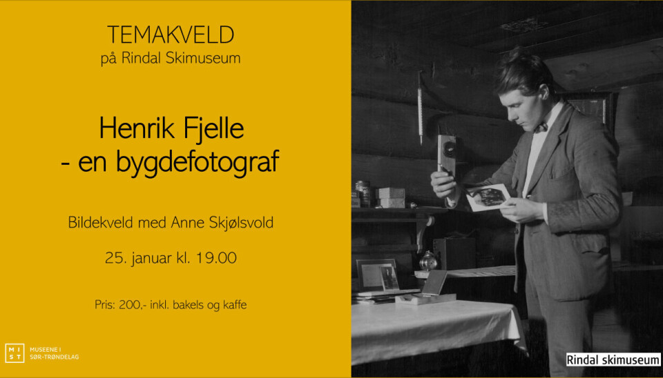 Henrik Fjelle – en bygdefotograf
