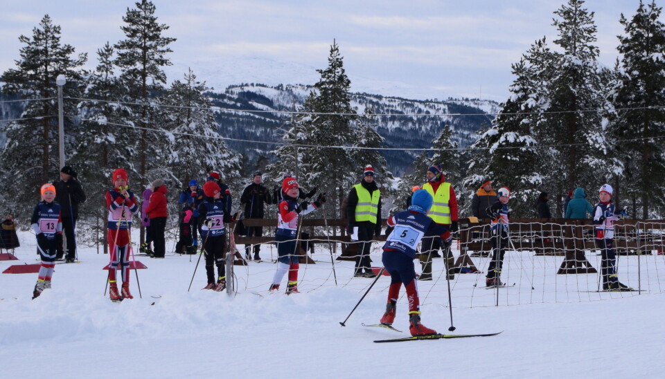 God oppslutning om Rindal Langrennscross Teamsprint