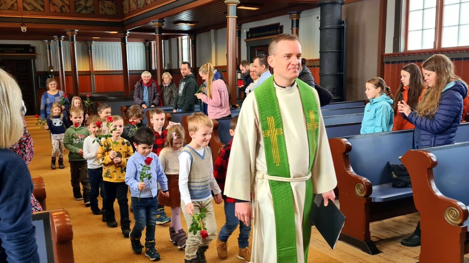 Sauleiting i Rindal kirke