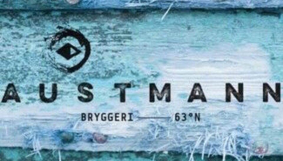 Austmann bryggeri Logoen til Austmann bryggeri. 
Blått treverk med sort skrift i blokk bokstaver