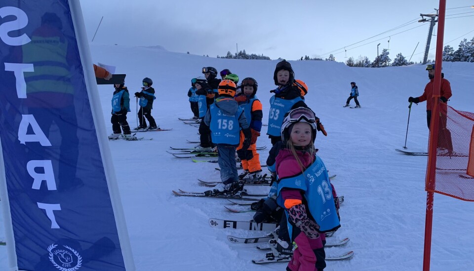 På startstreken i suprkids.