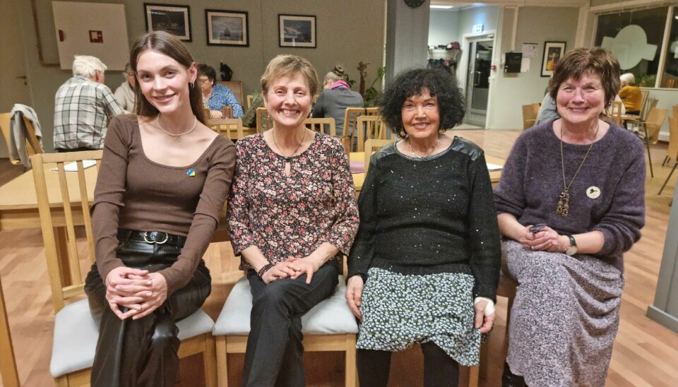 Fra venstre Alona Vlasova, Lilly Gunn Nyheim, Else Brandvoll Andresen og Inger Johanne Iversen