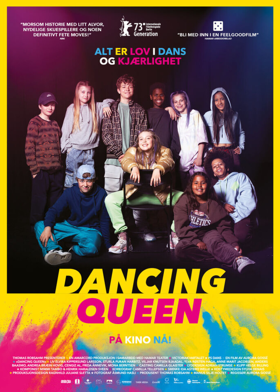 Kinoplakat for filmen dancing queen