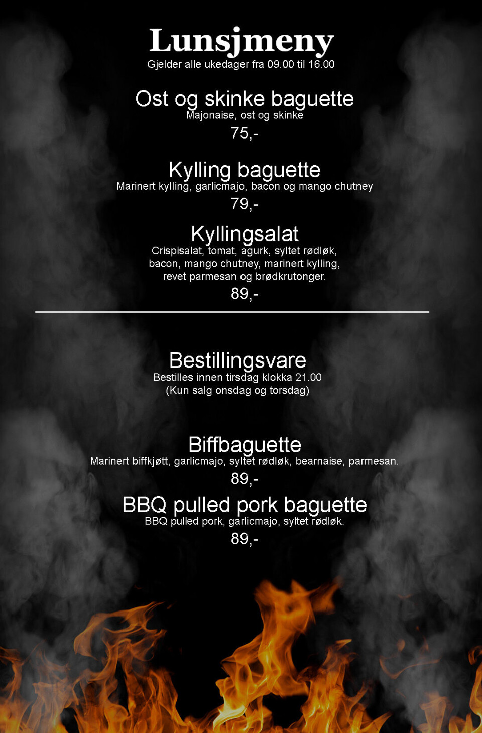 Endelig kan du få baguetter og salater fra Rindal Bensin i Surnadal!