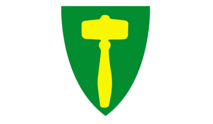 Åpent møte om mulig endring av vernet for Trollheimen Kommunevåpenet til Rindal kommune. Ei gul ordførerklubbe på grønn bunn.