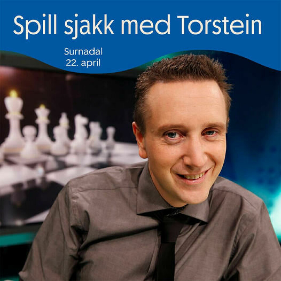 Torstein Bae er kjent for sine sjakkferdigheter og som kommentator på NRK.